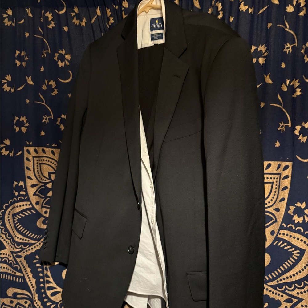 Stafford Black Men's Blazer